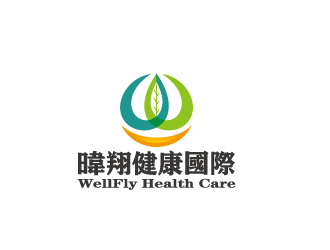 周金进的WellFly Health Care Co., Ltd. 暐翔健康国际事业股份有限公司logo设计