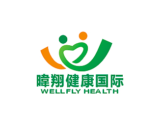 盛铭的WellFly Health Care Co., Ltd. 暐翔健康国际事业股份有限公司logo设计
