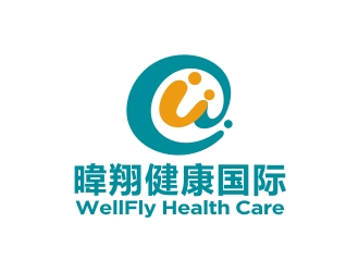 曾翼的WellFly Health Care Co., Ltd. 暐翔健康国际事业股份有限公司logo设计