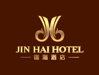 钟炬的锦海酒店logo设计