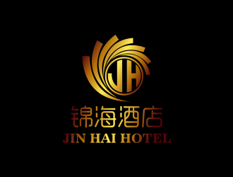 连杰的锦海酒店logo设计