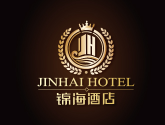 赵军的锦海酒店logo设计