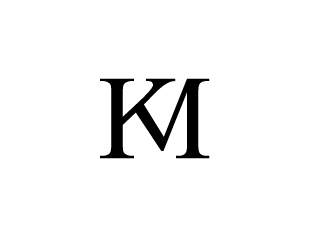 胡广强的KM服饰皮具logo设计