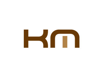 钟炬的KM服饰皮具logo设计