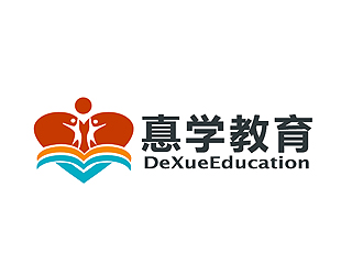 盛铭的惪学教育 DeXue Educationlogo设计