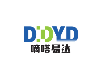 杨锦华的嘀嗒易达 物流电商标志logo设计