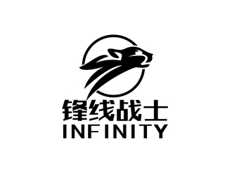 秦晓东的锋线战士 运动类文字字体logo设计