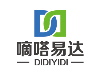 张华的嘀嗒易达 物流电商标志logo设计