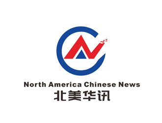 陈今朝的北美华讯 North America Chinese Newslogo设计