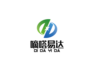 王涛的嘀嗒易达 物流电商标志logo设计