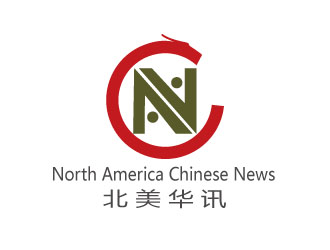 刘业伟的北美华讯 North America Chinese Newslogo设计