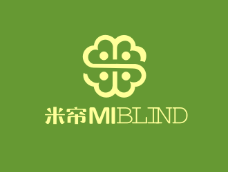 姜彦海的米帘  MIBLINDlogo设计