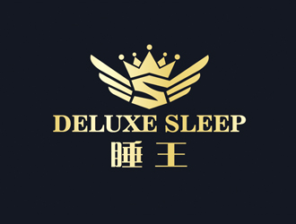 裴育的睡王 Deluxe Sleeplogo设计