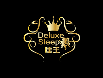 秦晓东的睡王 Deluxe Sleeplogo设计