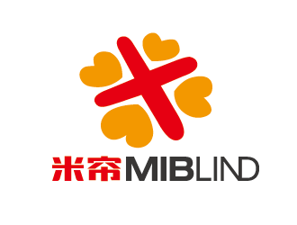 沈大杰的米帘  MIBLINDlogo设计