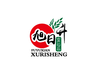 富裕县旭日升农机合作社logo设计