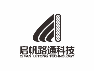 何嘉健的北京启帆路通科技有限公司（YW）logo设计