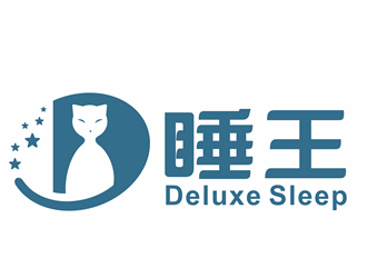 唐国强的睡王 Deluxe Sleeplogo设计