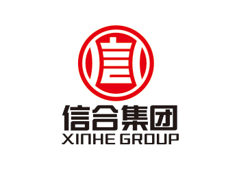 赵鹏的信合集团logo设计