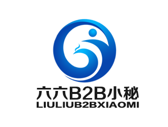 余亮亮的六六B2B小秘logo设计
