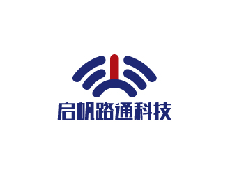 陈兆松的北京启帆路通科技有限公司（YW）logo设计