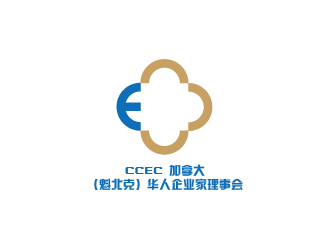 胡广强的CCEC   加拿大（魁北克）华人企业家理事会logo设计