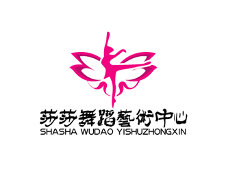 秦晓东的莎莎舞蹈艺术中心logo设计