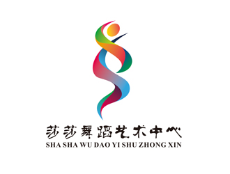 陈今朝的莎莎舞蹈艺术中心logo设计