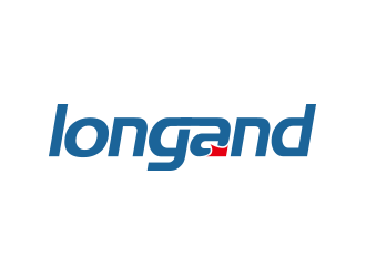 黄安悦的longand 英文字体设计logo设计