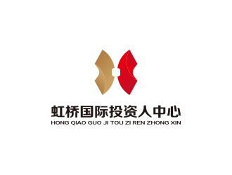虹桥国际投资人中心logo设计