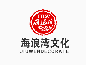 张青革的北京海浪湾文化发展有限公司logo设计