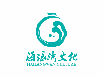 何嘉健的北京海浪湾文化发展有限公司logo设计