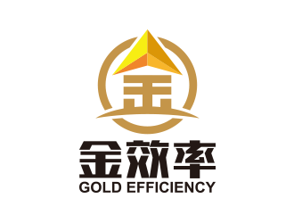 黄安悦的金效率 培训创业公司logo设计