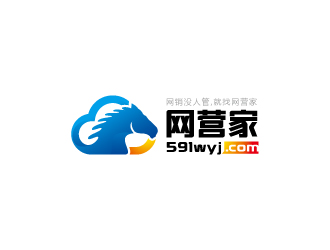 周金进的北京网营家-网络营销卡通马logo设计logo设计
