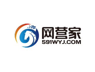 钟炬的北京网营家-网络营销卡通马logo设计logo设计