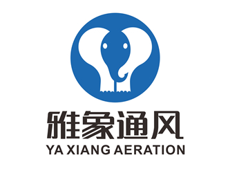 唐国强的上海雅象通风设备有限公司logo设计