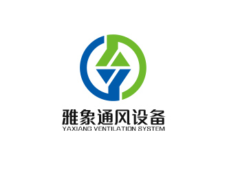吴晓伟的上海雅象通风设备有限公司logo设计