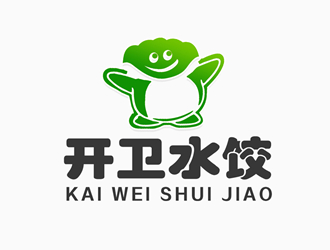 张青革的开卫水饺logo设计