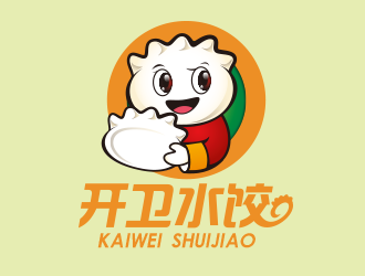 黄安悦的开卫水饺logo设计