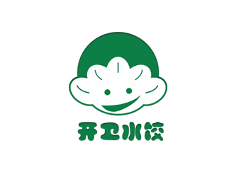 于洪涛的开卫水饺logo设计