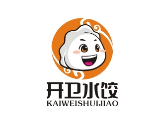 曾翼的开卫水饺logo设计