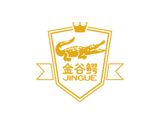 秦晓东的金谷鳄logo设计
