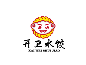 周金进的开卫水饺logo设计