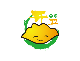 孙金泽的开卫水饺logo设计