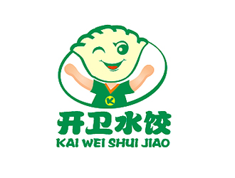 盛铭的开卫水饺logo设计