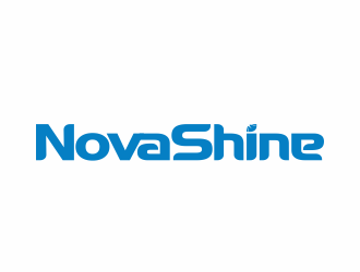 何嘉健的NovaShine 医疗器械英文字体标志logo设计