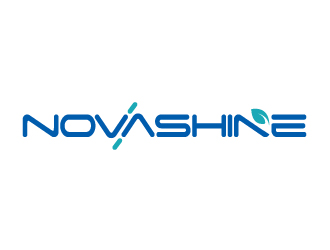 林颖颖的NovaShine 医疗器械英文字体标志logo设计
