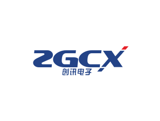 汤儒娟的创讯电子，ZGCXlogo设计