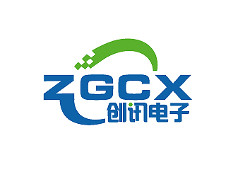 秦晓东的创讯电子，ZGCXlogo设计