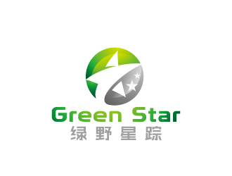周金进的绿野星踪足球培训logo设计